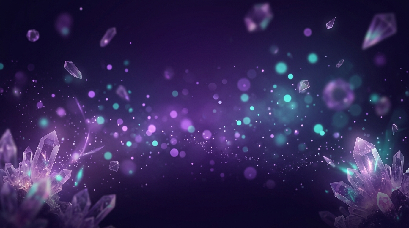 Mystical crystalline texture background